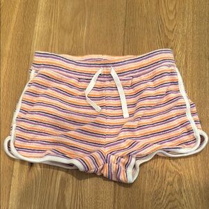 Janie and Jack - Striped Terry Girls Shorts worn a couple of times